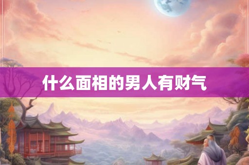 什么面相的男人有财气