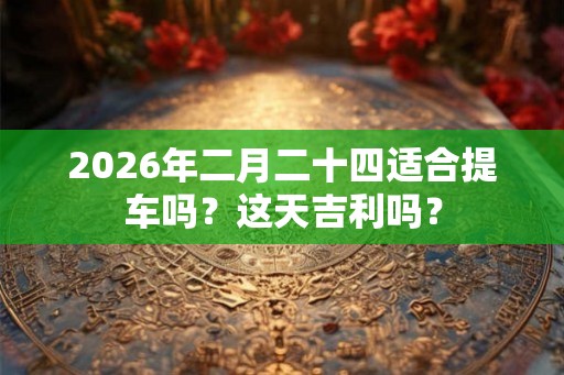 2026年二月二十四适合提车吗？这天吉利吗？