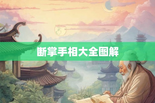 断掌手相大全图解