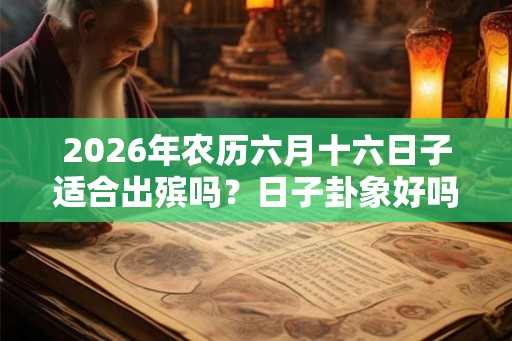 2026年农历六月十六日子适合出殡吗？日子卦象好吗？