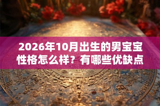 2026年10月出生的男宝宝性格怎么样?有哪些优缺点? 2026年10月出生的男宝宝性格怎么样?有哪些优缺点?