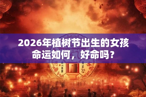 2026年植树节出生的女孩命运如何，好命吗？