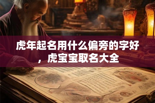 虎年起名用什么偏旁的字好，虎宝宝取名大全