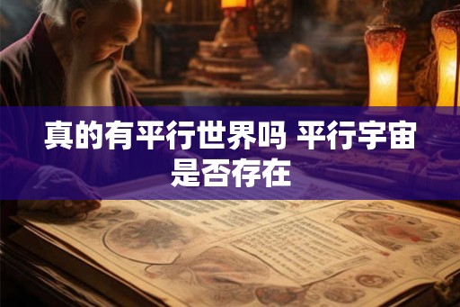 真的有平行世界吗 平行宇宙是否存在 真的有平行世界吗 平行宇宙是否存在