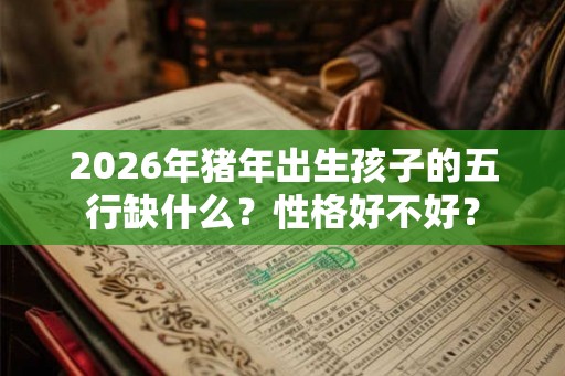 2026年猪年出生孩子的五行缺什么？性格好不好？