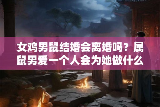 女鸡男鼠结婚会离婚吗?属鼠男爱一个人会为她做什么? 女鸡男鼠结婚会离婚吗?属鼠男爱一个人会为她做什么?