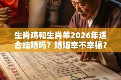 生肖鸡和生肖羊2026年适合结婚吗？婚姻幸不幸福？