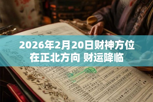 2026年2月20日财神方位在正北方向 财运降临