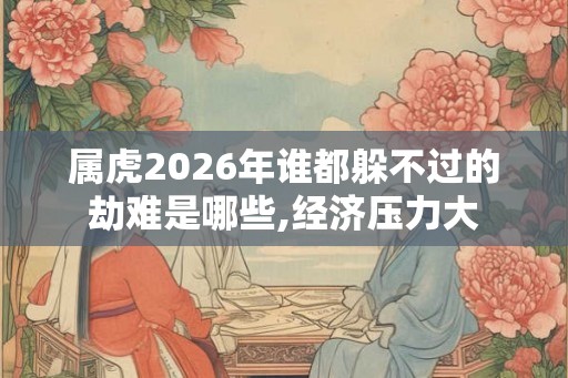 属虎2026年谁都躲不过的劫难是哪些,经济压力大 属虎2026年谁都躲不过的劫难是哪些,经济压力大