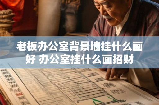 老板办公室背景墙挂什么画好 办公室挂什么画招财