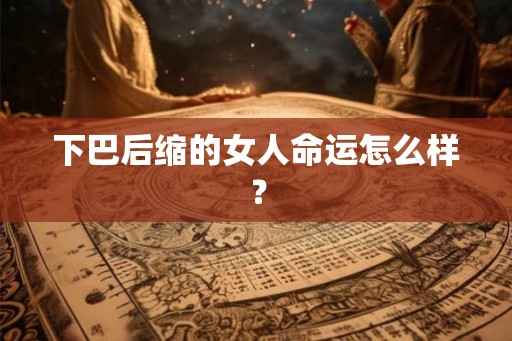 下巴后缩的女人命运怎么样？