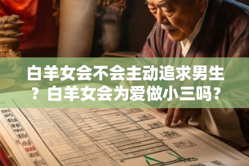 白羊女会不会主动追求男生?白羊女会为爱做小三吗? 白羊女会不会主动追求男生?白羊女会为爱做小三吗?
