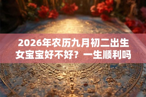 2026年农历九月初二出生女宝宝好不好？一生顺利吗？