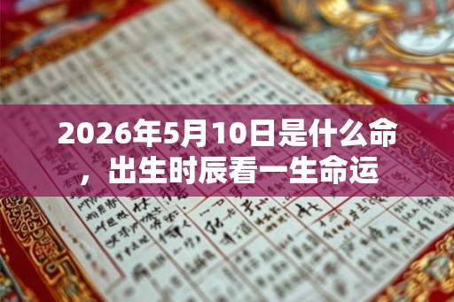 2026年5月10日是什么命,出生时辰看一生命运 2026年5月10日是什么命,出生时辰看一生命运