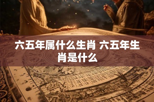六五年属什么生肖 六五年生肖是什么
