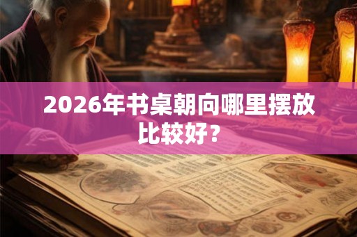 2026年书桌朝向哪里摆放比较好? 2026年书桌朝向哪里摆放比较好?