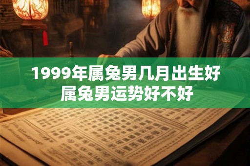 1999年属兔男几月出生好 属兔男运势好不好