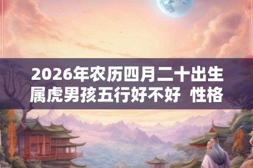 2026年农历四月二十出生属虎男孩五行好不好 性格怎么样 2026年农历四月二十出生属虎男孩五行好不好 性格怎么样