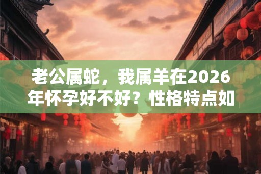 老公属蛇，我属羊在2026年怀孕好不好？性格特点如何？