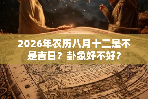 2026年农历八月十二是不是吉日?卦象好不好? 2026年农历八月十二是不是吉日?卦象好不好?