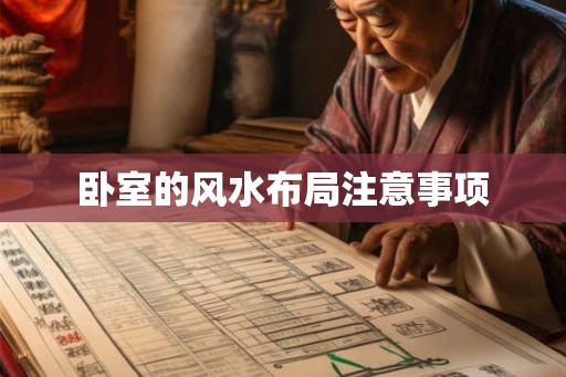 卧室的风水布局注意事项