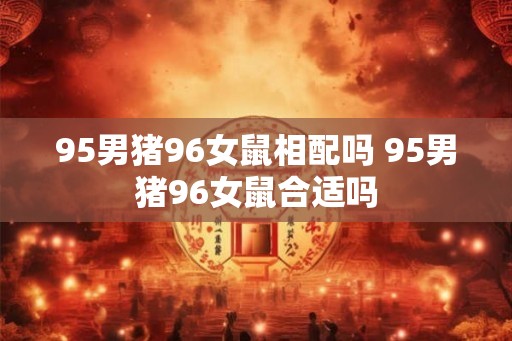 95男猪96女鼠相配吗 95男猪96女鼠合适吗