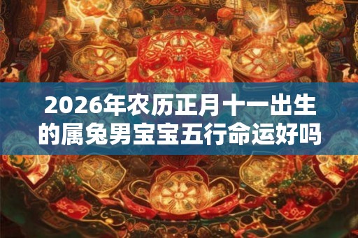 2026年农历正月十一出生的属兔男宝宝五行命运好吗? 2026年农历正月十一出生的属兔男宝宝五行命运好吗?