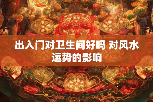 出入门对卫生间好吗 对风水运势的影响