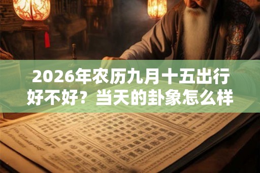 2026年农历九月十五出行好不好？当天的卦象怎么样？