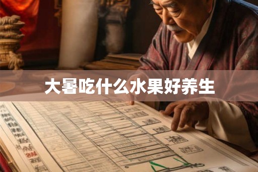 大暑吃什么水果好养生