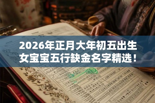 2026年正月大年初五出生女宝宝五行缺金名字精选! 2026年正月大年初五出生女宝宝五行缺金名字精选!