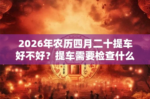 2026年农历四月二十提车好不好？提车需要检查什么？