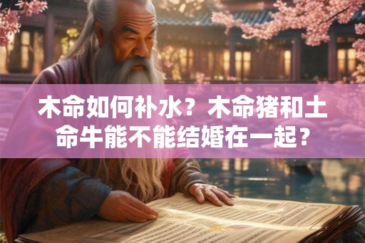 木命如何补水？木命猪和土命牛能不能结婚在一起？