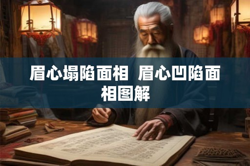 眉心塌陷面相  眉心凹陷面相图解