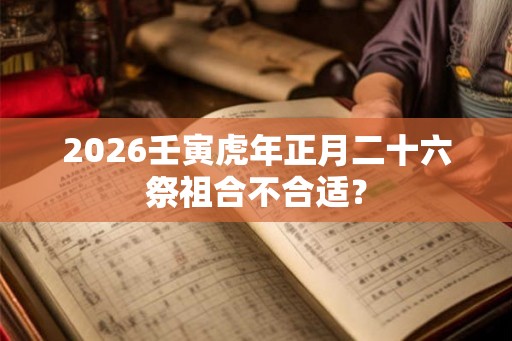 2026壬寅虎年正月二十六祭祖合不合适？