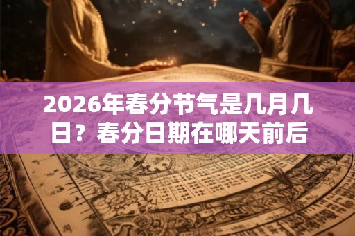 2026年春分节气是几月几日?春分日期在哪天前后 2026年春分节气是几月几日?春分日期在哪天前后