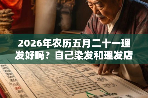2026年农历五月二十一理发好吗？自己染发和理发店染发差异