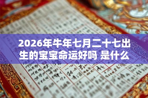 2026年牛年七月二十七出生的宝宝命运好吗 是什么星座 2026年牛年七月二十七出生的宝宝命运好吗 是什么星座