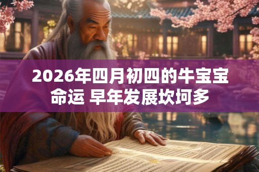 2026年四月初四的牛宝宝命运 早年发展坎坷多