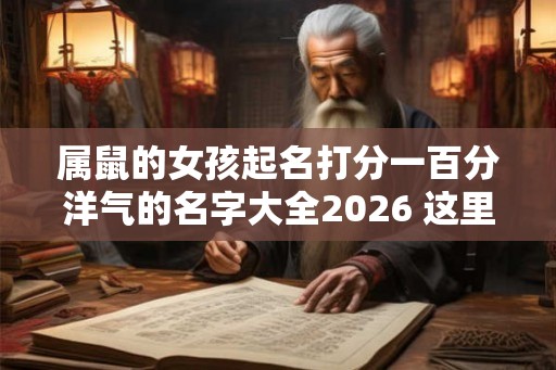 属鼠的女孩起名打分一百分洋气的名字大全2026 这里都有 属鼠的女孩起名打分一百分洋气的名字大全2026 这里都有