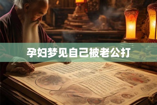孕妇梦见自己被老公打