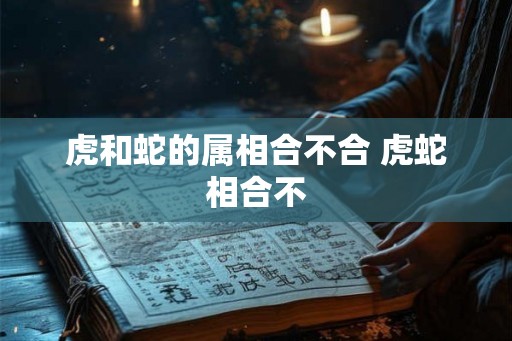 虎和蛇的属相合不合 虎蛇相合不