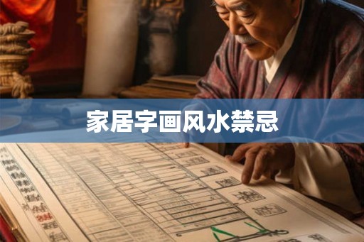 家居字画风水禁忌