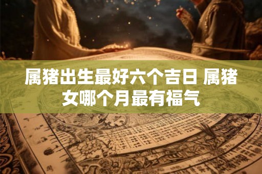 属猪出生最好六个吉日 属猪女哪个月最有福气 属猪出生最好六个吉日 属猪女哪个月最有福气