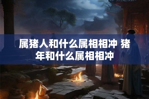属猪人和什么属相相冲 猪年和什么属相相冲