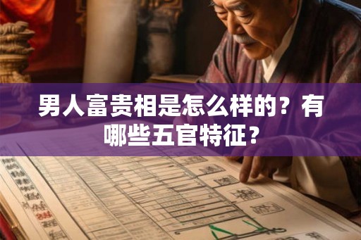男人富贵相是怎么样的?有哪些五官特征? 男人富贵相是怎么样的?有哪些五官特征?