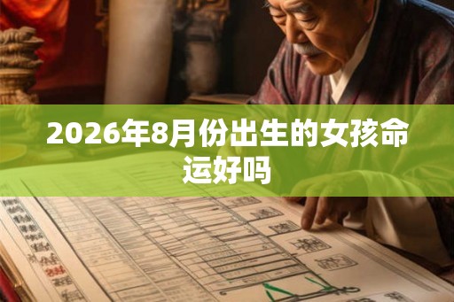 2026年8月份出生的女孩命运好吗