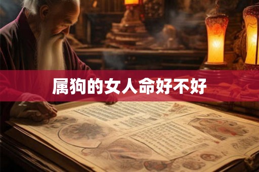 属狗的女人命好不好