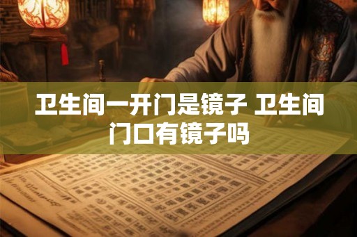 卫生间一开门是镜子 卫生间门口有镜子吗 卫生间一开门是镜子 卫生间门口有镜子吗