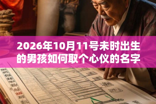2026年10月11号未时出生的男孩如何取个心仪的名字 2026年10月11号未时出生的男孩如何取个心仪的名字